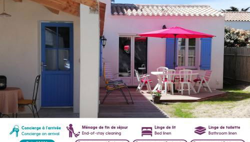 À moins de 500m de la plage, 2 adultes - 3 enfants - Foto 2, Garden, Garden view