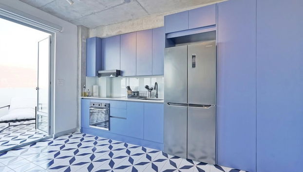 w Cool 1BR With Private Terrace in Plaza Herrera - Foto 5, Habitación