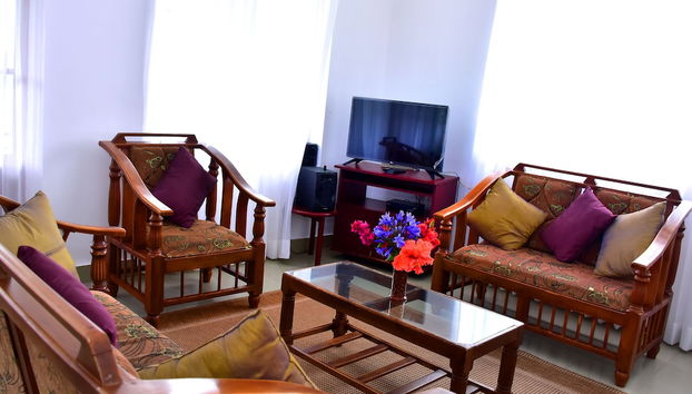 Zona de estar del vestíbulo