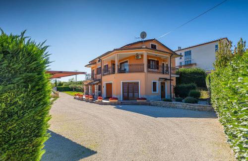 Faszinierendes Ferienhaus mit Privatpool, Volleyballfeld, Fussballplatz, Trampolin beim bekannten Radweg Parenzana - Foto 35