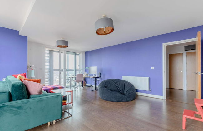 Quirky 1BD Flat W/gym & City Views Dalston! - Foto 14