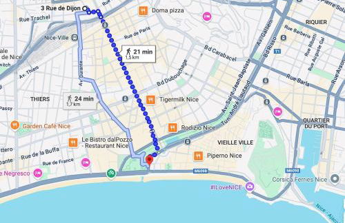 Cosy appartement gare du sud - Nice - 3 guests - Foto 6