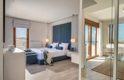 Eunoia Blue Villa Heraklion Crete, Sea View, Private Pool, Prassas, Karteros - Foto 7