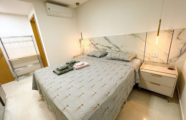 Apto Moderno com Vista Fantástica do Flamboyant - Foto 3