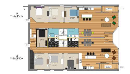 Sleeps18 9Beds 7BR 4BA Swepson Estate - Foto 5