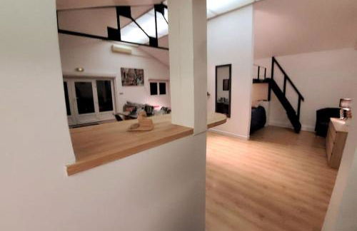 Loft proche CDG 6 pers, Parc Expo avec parking - Foto 11