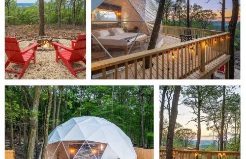 Glamping dome w hot tub & fire pit - Foto 1