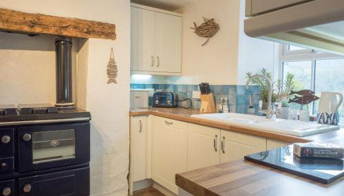 Driftwood Cottage Llangrannog - Foto 5, stove, toaster