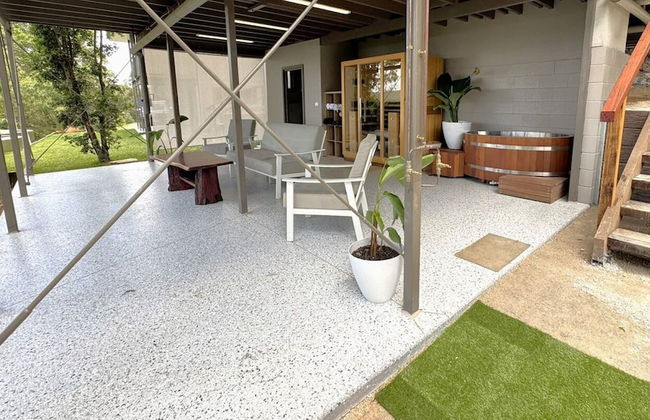 Personal Sauna & Ice-bath at Kookaburra Cabin - Foto 1