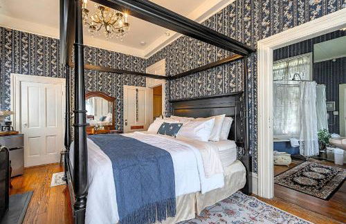 Master King Room Victorian with Private Bathroom in a Historic house - Foto 15