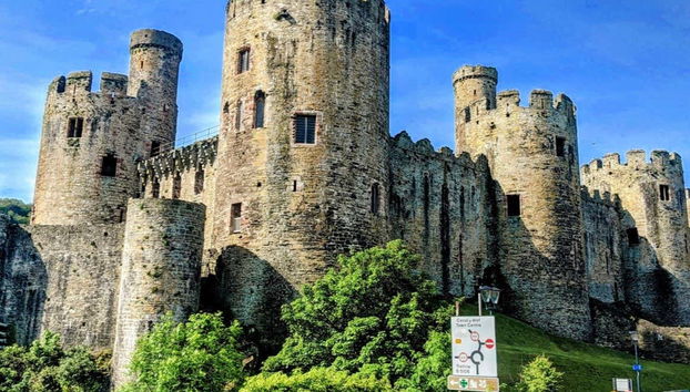 Uno degli affascinanti castelli gallesi
