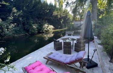 Le Clos de l'Armançon - Maisons de charme au bord de la rivière - Classé 4 étoiles - Foto 56