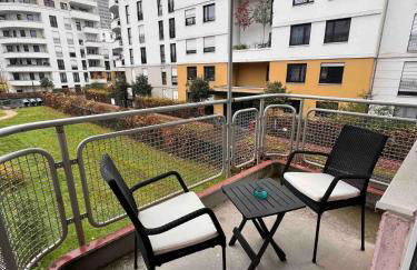 Nähe Frankfurt Messe mit Netflix und Balkon - Foto 9