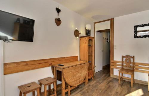 Studio rénové 3 pers, plein sud avec balcon à La Plagne - FR-1-455-129 - Foto 10