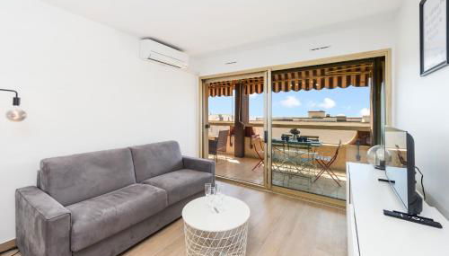 Menton, Appartement 3 pièces, clim garage, piscine - Photo 4