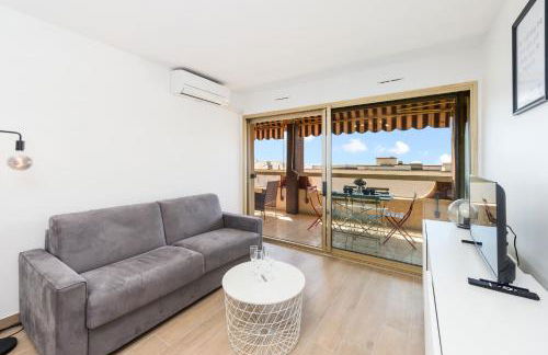 Menton, Appartement 3 pièces, clim garage, piscine - Photo 4