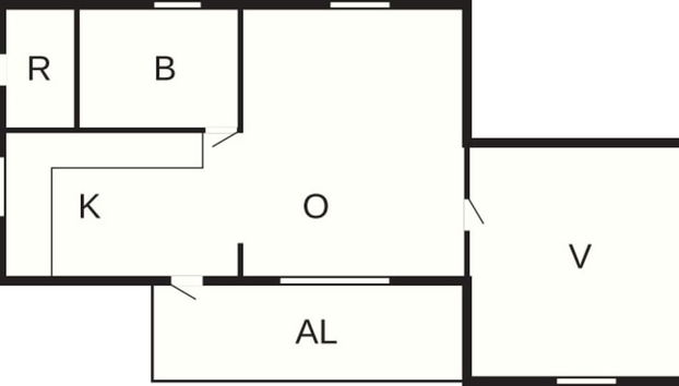 6 Person Holiday Home in Fjallbacka - Foto 5, Planta do andar