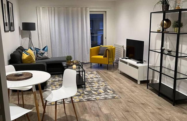 Modern 1 Bed Flat Near Station and City - Foto 11