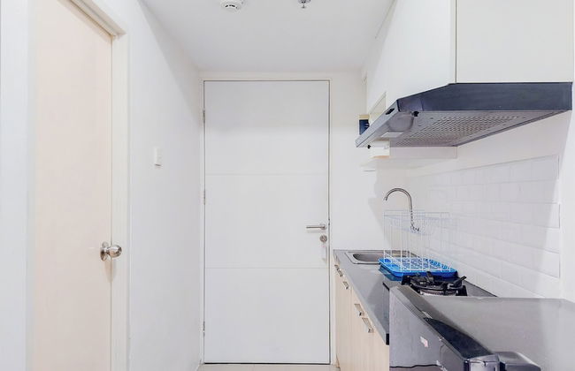 Well Furnished With Cozy Designed Studio Urbantown Serpong Apartment - Photo 7