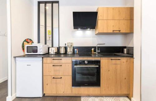 L'échappée - Bel appartement rénové et proche Gare - Foto 5