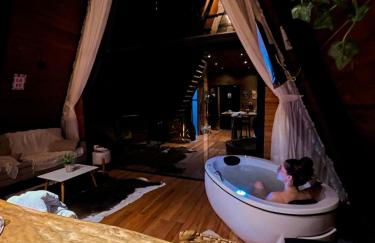 Cabana romântica com hidromassagem próx ao centro. - Foto 29