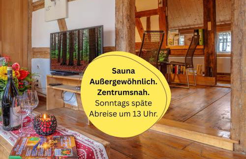 Historisches Gerberhaus: Eingezäunt | Sauna | Whirlpool | Kamin - Foto 1