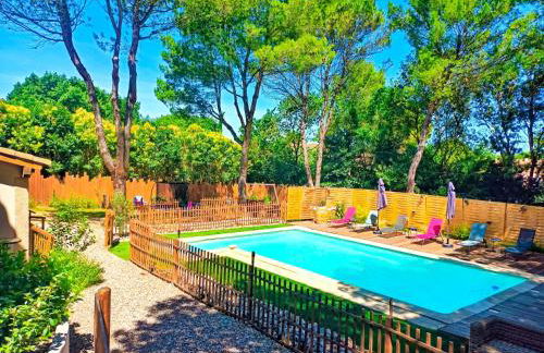 l'Entre Nous, jacuzzi privé et piscine à Carcassonne - Foto 12