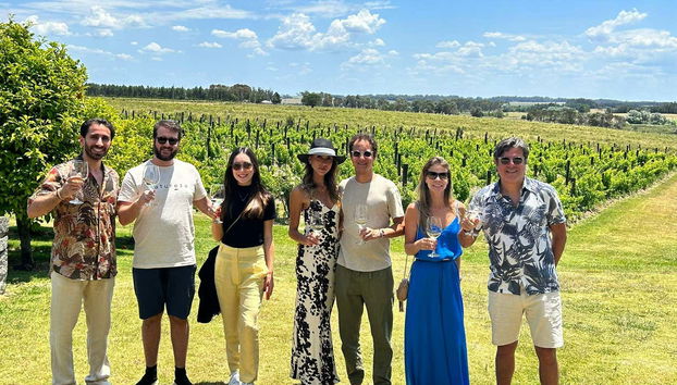 Visitando un viñedo de Punta del Este