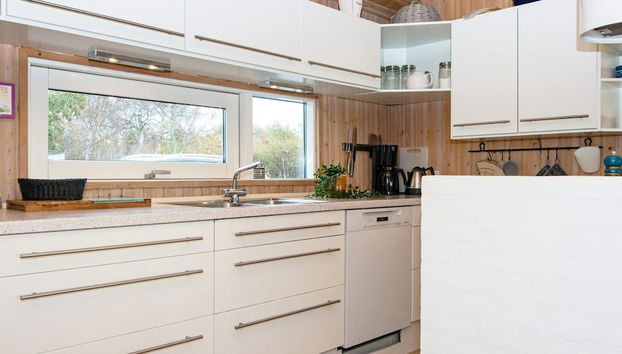 6 Person Holiday Home in Knebel - Foto 5, Cocina privada