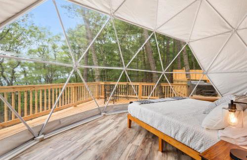 Glamping dome w hot tub & fire pit - Foto 12