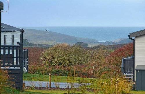 Cornwall Holiday Cabin with Hot tub & Sea view - Foto 41