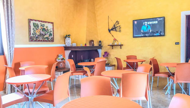 Zona de estar del vestíbulo