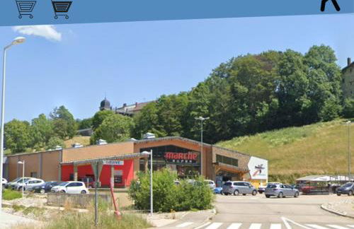 Confortable Studio de montagne avec loggia et jolie vue Les Rousses "Le Flocon des Cimes" Station de ski familiale Jura 39 - Foto 15
