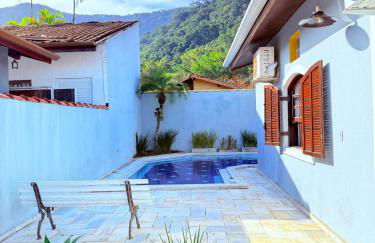 Casa grande com piscina churrasqueira e garagem Praia do Lázaro Ubatuba - Foto 39