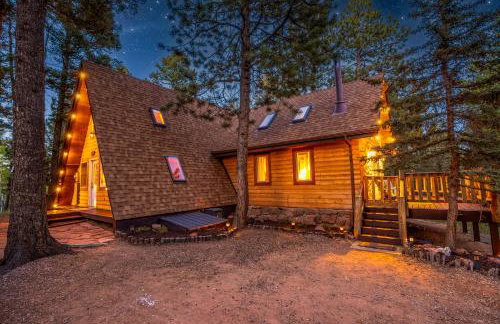 Timber A-Frame, Large Deck, Hot Tub, Fireplace - Foto 59