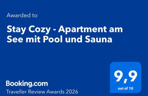 Stay Cozy - Apartment am See mit Pool und Sauna - Photo 33