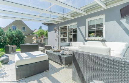 Ferienhaus Cottbus, Garage, große Sonnenterrasse, Kamin, 4 Zimmer, Ankleidezimmer - Foto 12