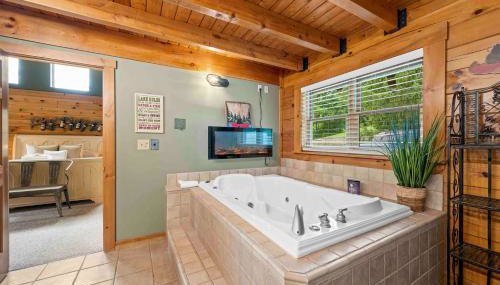 Lakeside Log Home, Private Dock, Near Ark! - Foto 3