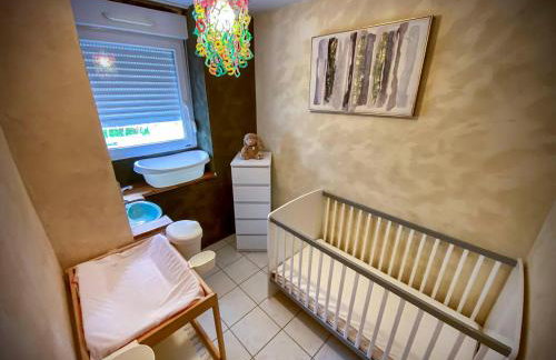 Villa 200m2 avec PISCINE chauffée & SPA & sauna & kota-grill - Foto 24