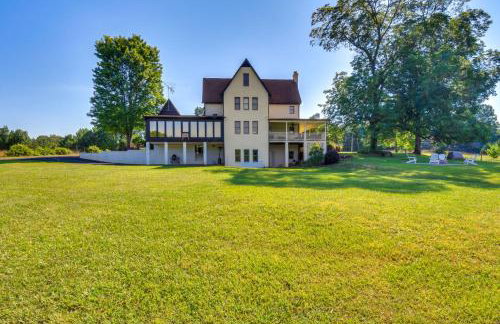 Home with Fire Pit on 27 Acres in Walhalla! - Foto 33