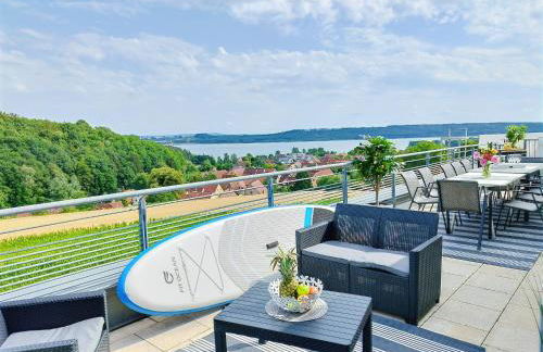 Seeblickapartment für bis zu 12, Nürnberg & Schwabach in 30-35 Minuten zu erreichen, Sauna, Arbeitsplatz, Dachterrasse & Grill - Foto 38