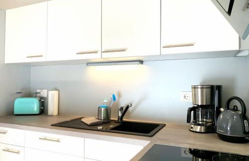 Moderne Ferienwohnung mit bodentiefer Dusche, Waschmaschine und Küche - "Hoffi" - Foto 26