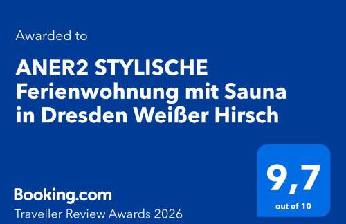 ANER2 STYLISCHE Ferienwohnung mit Sauna in Dresden Weißer Hirsch - Foto 39