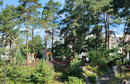 Apartament Bursztynowy Jantar 2 pokojowy z ogrodzonym tarasem przy nadmorskim lesie - Foto 6