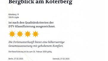 Ferienhaus – Bergblick am Köterberg - Foto 2