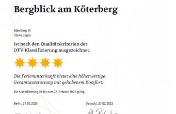 Ferienhaus – Bergblick am Köterberg - Foto 2