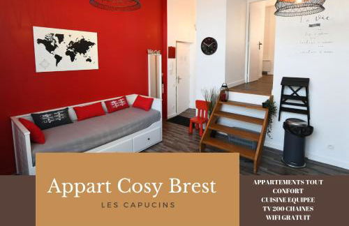 Appart Cosy Brest Les Capucins - Foto 96