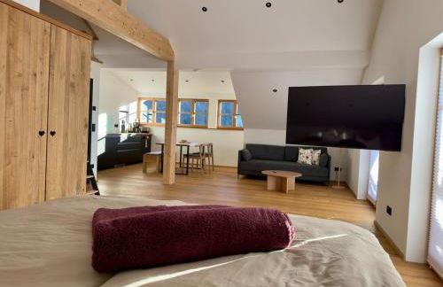 DAS BISCHOF - 5 exklusive Ferienwohnungen und 1 Doppelzimmer - 4x mit privater Zirben Sauna - Semmelservice & Hindelang PLUS - Foto 75