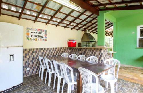 CHARMOSA CASA EM CONDO A 01 QUADRA DA PRAIA DO SAPE UBATUBA com churrasqueira, forno pizza, wifi - Foto 16