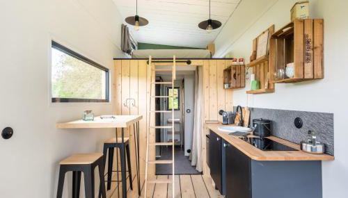 Tiny House Centre équestre - 35 mins de Paris - Foto 3, stove